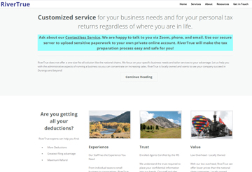 rivertrue website