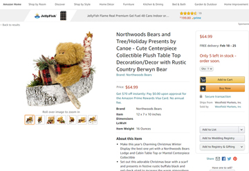 berwyn canoe bear on amazon